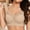 A1_Beige, variant on Women's Seamless Push Up Wireless Bra Ice Silk Posture Correcting Bra No Underwire Soft Comfy Bras for Older Women Lift Full-Figure Posture Correcting Bra Basic Ice Silk Bra Red M