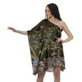 thumbnail image 1 of Soimoi Brown Rayon Fabric Insect & Tree Panel Printed Craft Fabric by The Yard 42 Inch Wide, 1 of 3