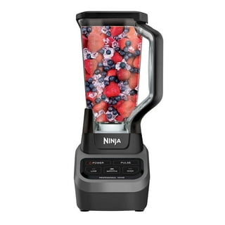 Restored Ninja Professional Blender with Nutri Ninja Two 16oz Cups with  Single Serve ToGo Lids Stainless Steel Powerful 110Watt Motor Base and 72oz  Pitcher BL660 (Refurbished) 