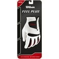Wilson Feel Plus Men's LeftHand Golf Glove, Medium