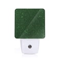 thumbnail image 1 of Balery Emerald Green Sparkling Luz Nocturna LED con Sensor Automático, Enchufe con Sensor Crepuscular, Luz Suave de 0.5W para Dormitorio, Pasillo, Baño-EU, 1 of 7