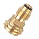 thumbnail image 2 of Adaptador Estufa Gas Conector Nipio Latón Pesado Multifunción Portátil Práctica Conveniente para Equipos Interiores Al Aire Libre, 2 of 8