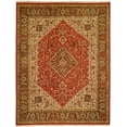 thumbnail image 1 of K2 Floor Style Soumak Rust/Brown Hand Made Wool Area Rug, 1 of 3