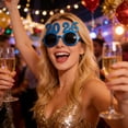 thumbnail image 2 of Lunettes de Carnaval Fantaisie 2026 pour Fête, Lunettes Numérotées Décoratives pour Célébrations Festives et Rassemblements, 2 of 4