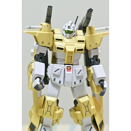 Canvas Print Robot Gunpla Yellow Toy Gundam Japan Plastic Stretched Canvas 10 x