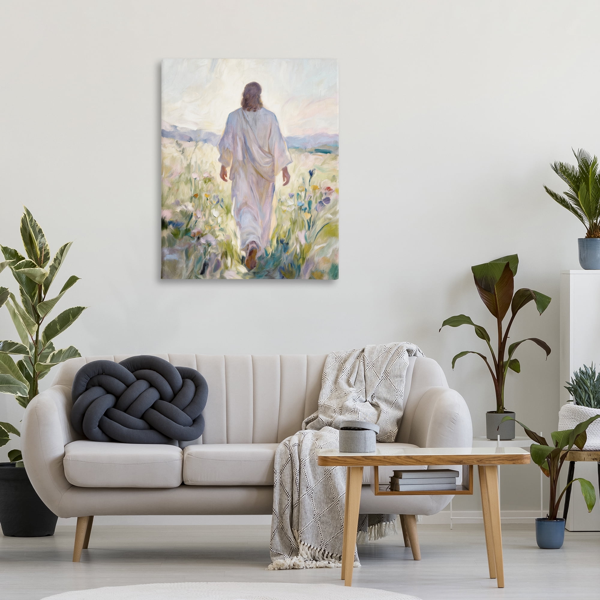 Stupell Industries Wildflower Faithful Follower Canvas Wall Art, design by Kim Allen