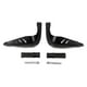 thumbnail image 1 of Kit de Cubierta de Empuñaduras de Mano para Motocicleta Unique Bargains 7/8" 22mm 15/16" 24mm Aleación de Aluminio Goma para Manillar de Motocicleta Scooter Bicicleta ATV Negro, 1 of 7