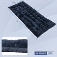 thumbnail image 6 of Costway Camping Cot Pad Resting Crystal Velvet Outdoor Lightweight Backpacking Navy, 6 of 6