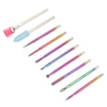 thumbnail image 3 of Brocas eléctricas para lima de uñas BuyWeekMX 10 piezas Acero inoxidable juego de Brocas para manicura, 3 of 9