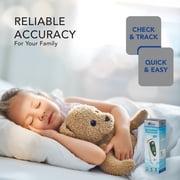 Zewa Infrared Thermometer | Professional Accuracy | Forehead & Ear Non-Touch Measurement | Bluetooth 4.0 | Android & iOS Compatible | Fever Alarm | Free MyHealthConnected App