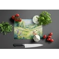 thumbnail image 3 of Carolines Treasures DAC7709LCB 15 x 12 in. Rabbit Springtime Meadow Glass Cutting Board, 3 of 5