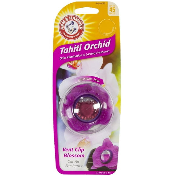 Arm and Hammer Vent Clip Air Freshener Blossom, Tahiti Orchid
