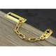 thumbnail image 4 of Cerradura de puerta con cadena, pestillo, cerrojo, seguridad para el hogar, protector de puerta, cadena restrictora, dorado, 4 of 9