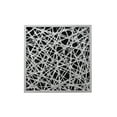 thumbnail image 4 of DecMode Large, Square, Modern Abstract Art Black and White Paper Shadow Box Wall Art, 23.5” x 23.5”, 4 of 4