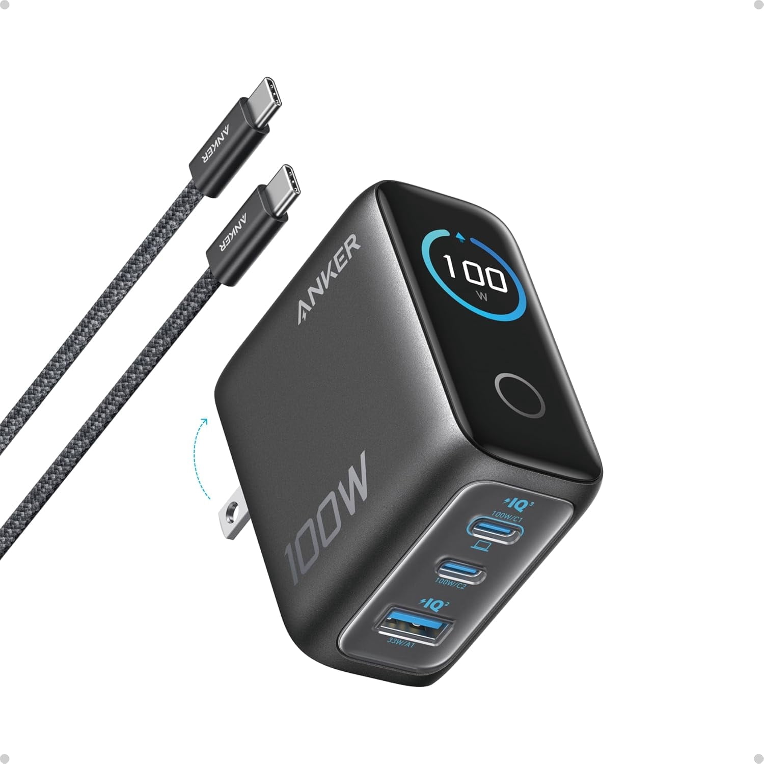 Anker Prime 6-in-1 USB-C Charging Station, 140W Compact Portable