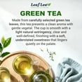 thumbnail image 2 of LeafLea 40 Green Tea Bags, 100% Natural & Pure from Green Tea Leaves, Smooth & Refreshing, Everyday Wellness with Natural Caffeine Content, 2 of 9