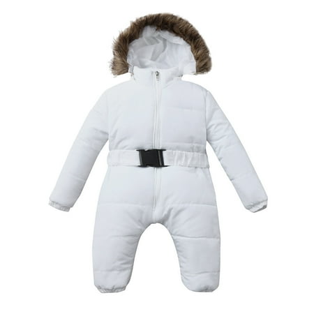 

ASEIDFNSA Bibs And Jacket 5 Boys Snow Pants Thick Jumpsuit Romper Baby Jacket Hooded Coat Winter Outfit Warm Girl Boy Boys Outfits&Set