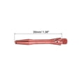 thumbnail image 2 of Uxcell 35mm Dart Shafts, Medium 2BA Thread Aluminum Dart Stems - 3 Pack (Red), 2 of 5