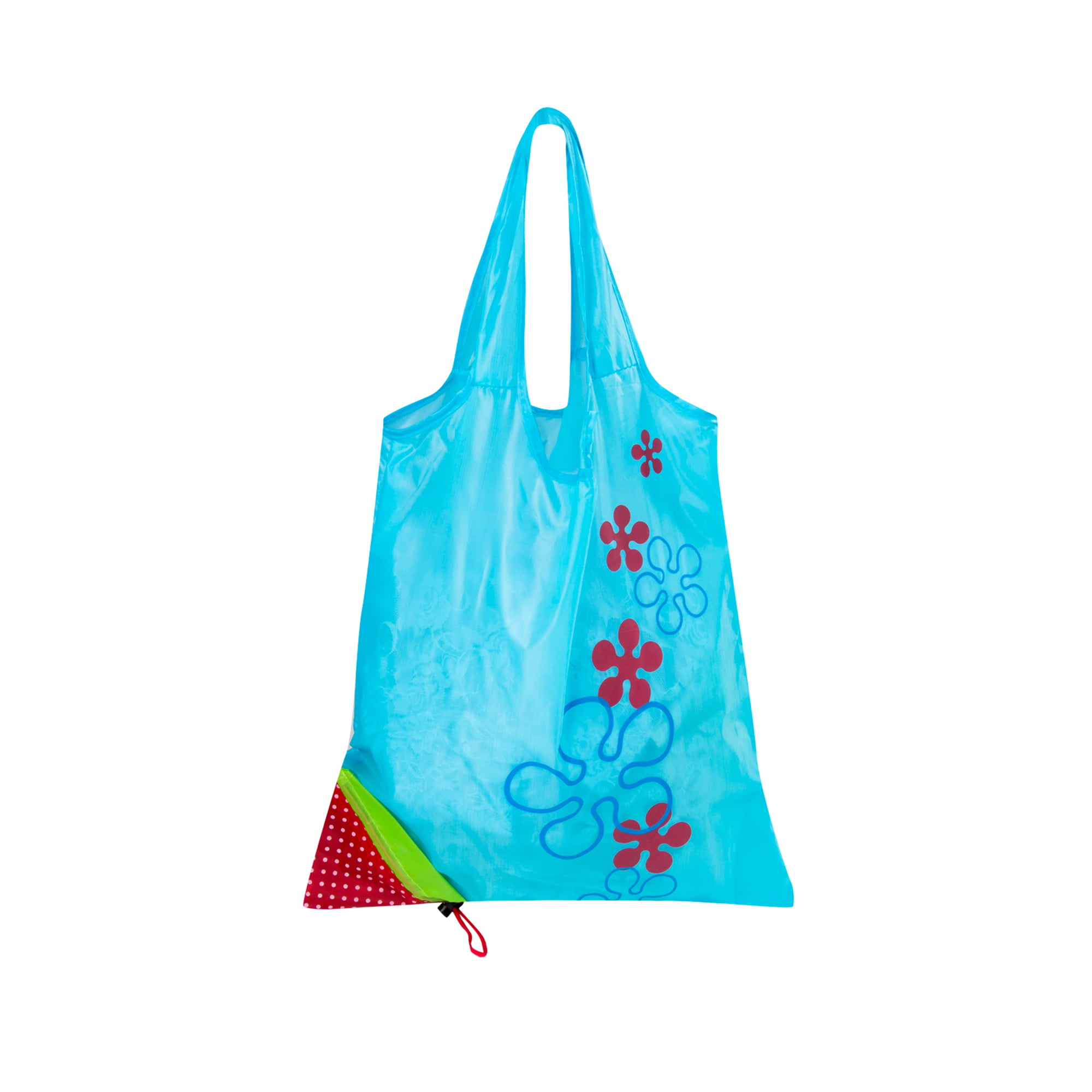 Floral Print Eco Friendly With Handle Shopping Bag Handbag Portable Foldable 