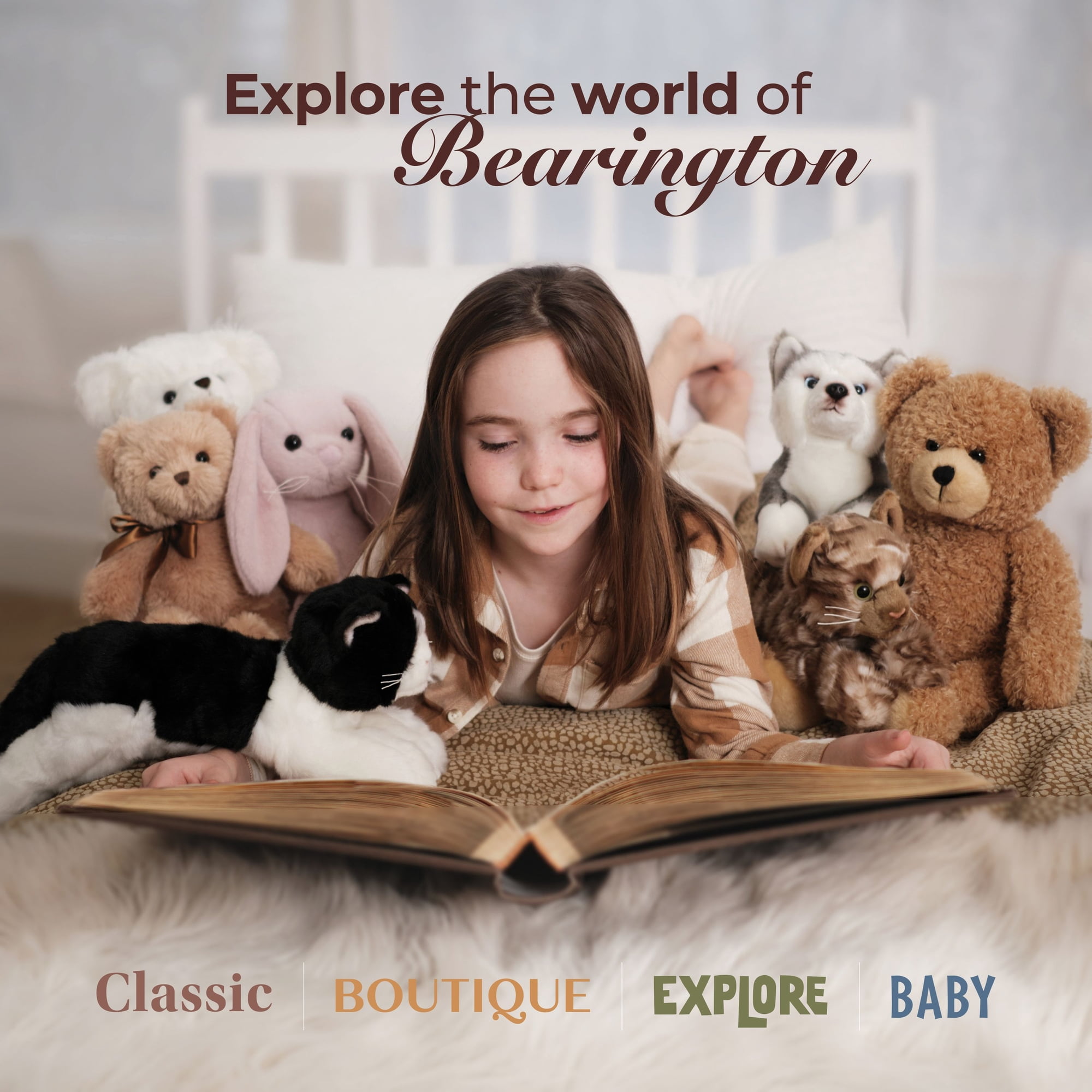 Bearington Tux Panda Stuffed Animal - 11" Soft Plush Panda Bear Toy with Floppy Body and Weighted Bean Bags - Cuddly Bear Plush and Adorable Stuffed Animal Pandas for Kids and Babies