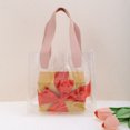 thumbnail image 5 of Unique Bargains Lightweight Reusable Gift Bag for All Occasions 1 Pc Pink Clear Small, 5 of 5