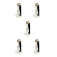thumbnail image 3 of Billuyoard Decoración de pasteles, muñecas, novia, novio, resina, estatuilla para casarse, herramienta de decoración de boda, soporte, estatua, Type2 NO2, 3 of 6