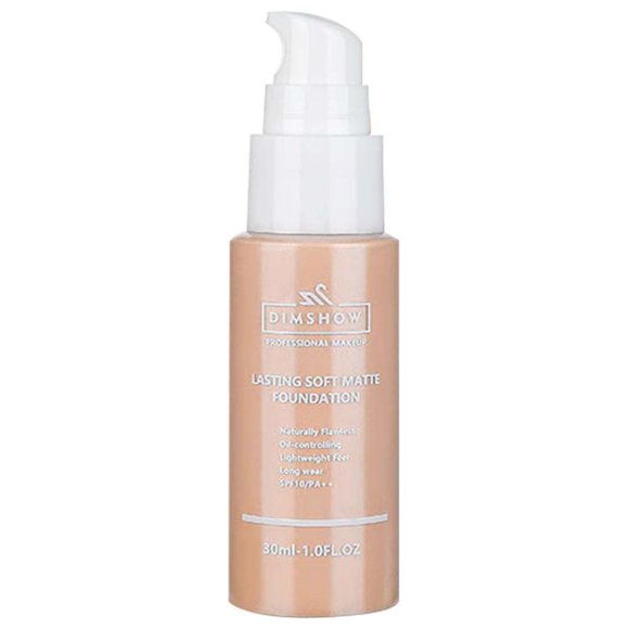 Pompotops Beauty Products Clearance,Women Beauty Gifts,Matte Oil Control Liquid Foundation,, Not Take Off Makeup, Repair, Concealer 30ml