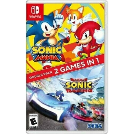 Sonic Mania + Team Sonic Racing Double Pack for Nintendo Switch [New Video Game]