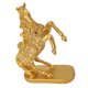 thumbnail image 1 of Estatua De Caballo, Estatuilla De Arte De Caballo, Resistencia A Los Arañazos, Color Dorado Brillante, Símbolo De Buena Fortuna Para Oficina En Casa, 1 of 7