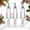 3pcs, variant on Nutcracker Soap Dispenser, Clear Refillable Pump Bottle for Liquid Soap, Lotion and Dish Soap, Kitchen and Bathroom Holiday Decor