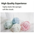 thumbnail image 5 of Knot Ball Pillows,Soft Round Knotted Pillow,Handmade Plush Throw Pillows Home Decoration Cushion Pillow for Sofa Bed Couch Floor(8.7 Inch,Pink), 5 of 6