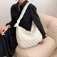 thumbnail image 3 of Bolso Bandolera Acolchado para Mujer Gran Capacidad (blanco), 3 of 9