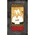 thumbnail image 3 of DiPaolo, Dan 16x24 Black Modern Framed Museum Art Print Titled - New Bistro, 3 of 5