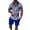 Blue, variant on Vedolay Short Sets Men Men Short Outfits 2 Piece Casual Summer Tracksuit Short Sleeve T-Shirt and Shorts Set,Blue M