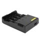 thumbnail image 2 of Cargador de batería ABS de 4 ranuras con pantalla LED y protección contra polaridad inversa, 100-240 V, EE. UU., 2 of 5
