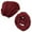 Burgundy, variant on ® Winter Warm Knitted Infinity Scarf and Beanie Hat Set, Light Gray