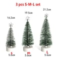 thumbnail image 1 of Luces LED cálidas MACHAO adornos brillantes para árbol de Navidad conjunto SML, 1 of 5