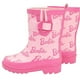 thumbnail image 2 of Barbie Wellies Girls Kids Short Pink Glitter Logo Rain Wellington Boots 8.5 US NITDLER Barbie Barbie, 2 of 2