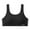 Black, variant on Girls Training Bra Supportive Seamless Sports Bras for Teens Girls with Racerback Removable Pads