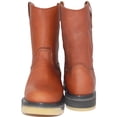 thumbnail image 3 of The Western Shops Leather, Double Density Sole, Soft Toe, Pull On Work Boot, 3 of 5