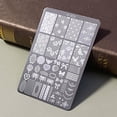 thumbnail image 1 of Nail Art Templates Stamping Plate Diy Nail Design Printing Tool Flower For Nail Tool, 1 of 8