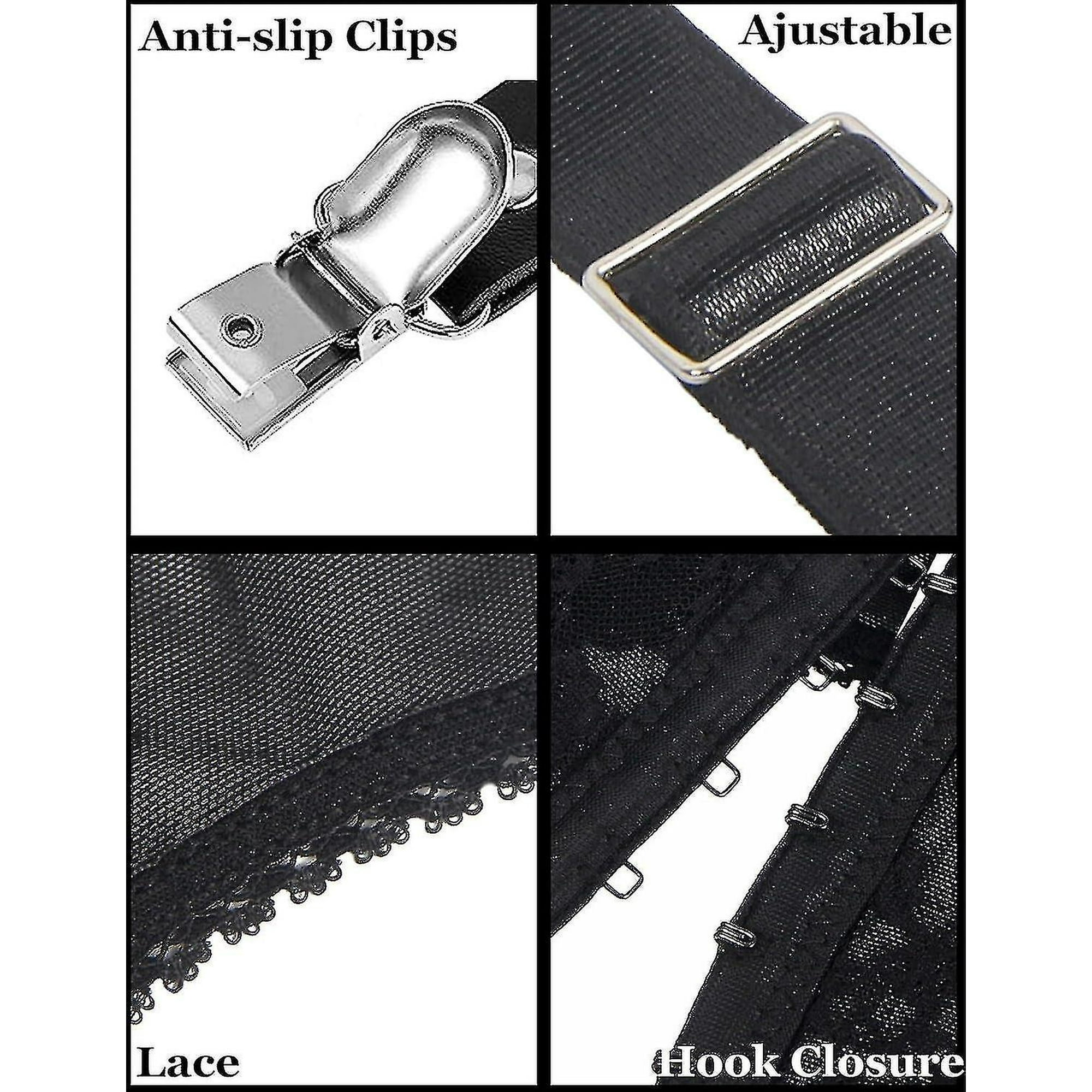 Garter belt with metal clips 2025