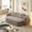 Full Corduroy Coffee, variant on Timbernest 78.7" Folding Sofa Bed, Teddy Mattress Sofa, Floor Sofa Bed, Human Dog Bed, 3 in 1 Convertible Lazy Sleeper Sofa Couch, Green