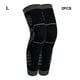 thumbnail image 3 of Greeniant Calentadores de piernas transpirables, protectores de piernas cómodos y fáciles de usar para todos los deportes, rodillera Ropa Deportiva, Zapatos negro L, 3 of 6