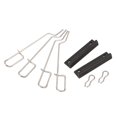 thumbnail image 3 of Rear Brake Pad Fitting Kit, 109-1125 ABS Metal Stable  for CLIO MK1 MK2 1991 To 2005, 3 of 8
