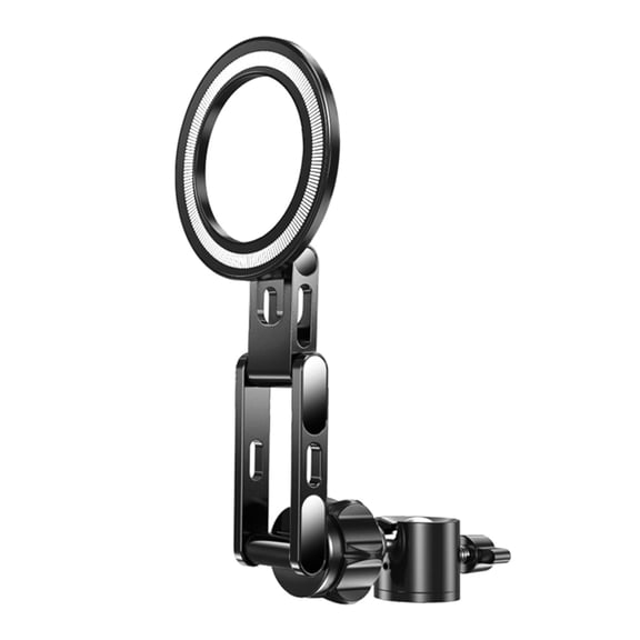 Strong Magnetic Phone Holder 1/4 Thread Metal Mount 360 Rotate for Tripods