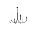 thumbnail image 5 of Living District Layne 55 inch chandelier in Black, 5 of 9