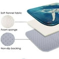 thumbnail image 5 of Whale 1197 Non-Slip Memory Foam Bath Rug: Absorbent, Quick-Dry, Machine Washable, Soft & Comfortable - S, 5 of 7