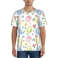 thumbnail image 4 of Haiem Hip Hop Hipster Baseball Jersey Button Down Shirts Sports Uniforms Men Women Jersey(Easter Egg3,X-Large), 4 of 9