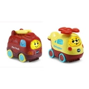 VTech Go! Go! Smart Wheels Earth Buddies Fire Truck & Helicopter